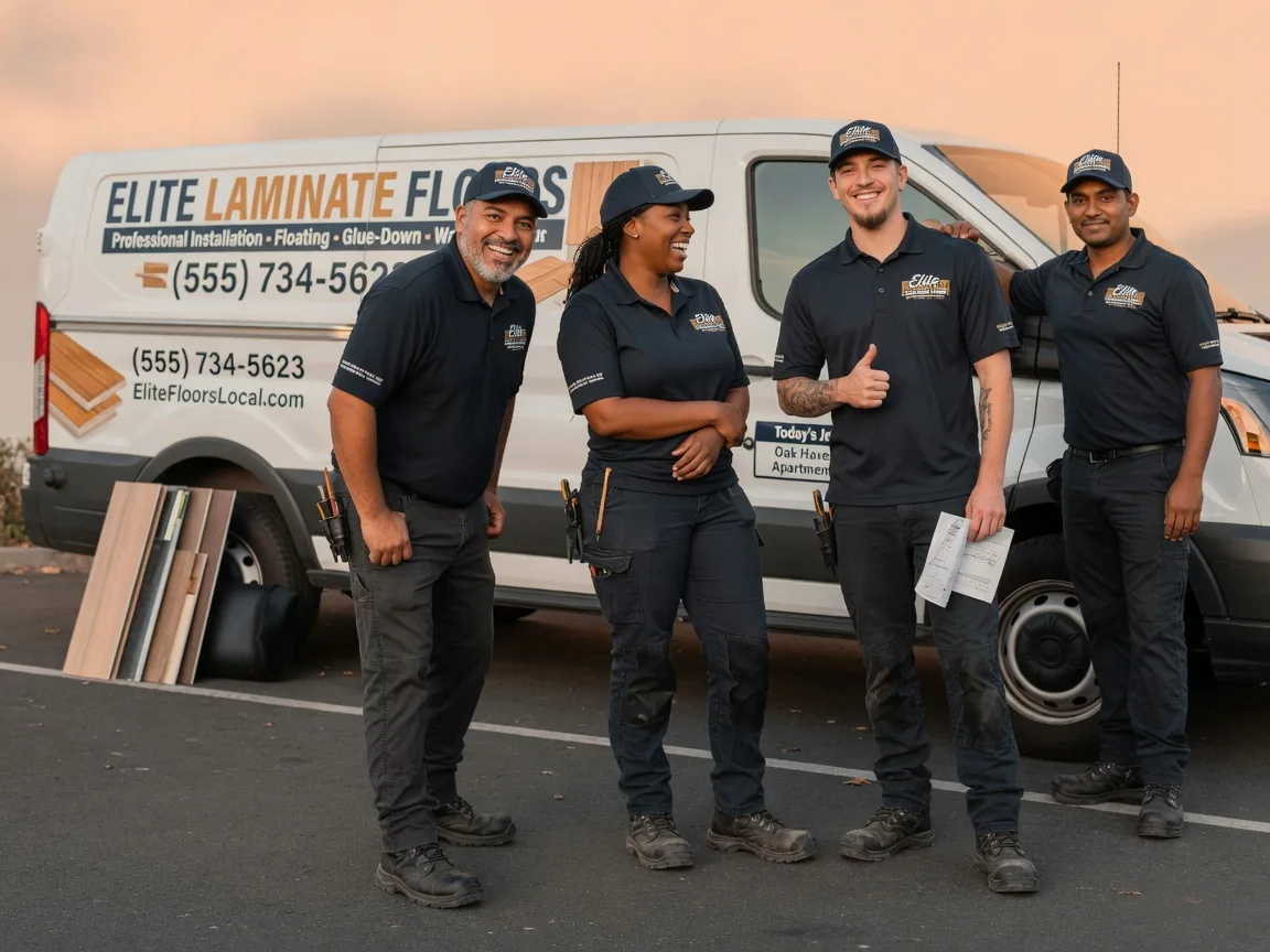 Laminate flooring installation company in Surry, ME